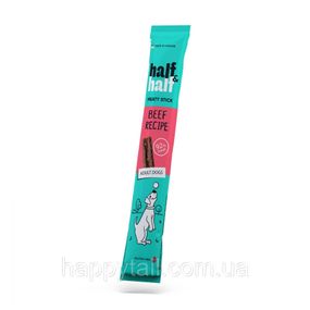 Лакомство Half&Half мясная палочка с говядиной, для собак, 12 г