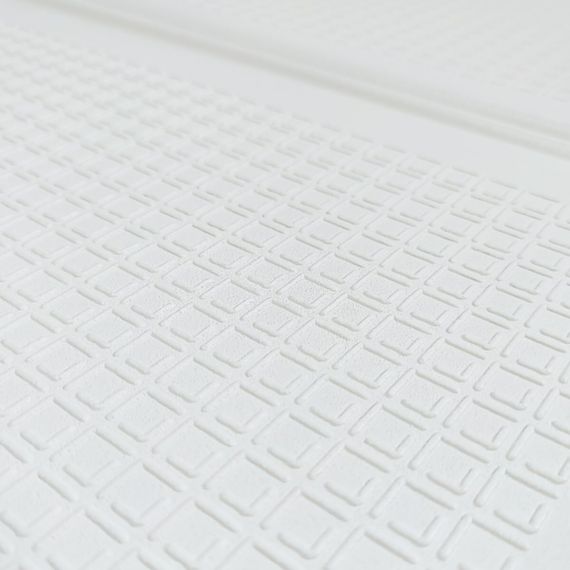 Дитячий складний термокилимок однотонний 2000х1500х10мм Білий (296) SW-00001188 | Зображення 3