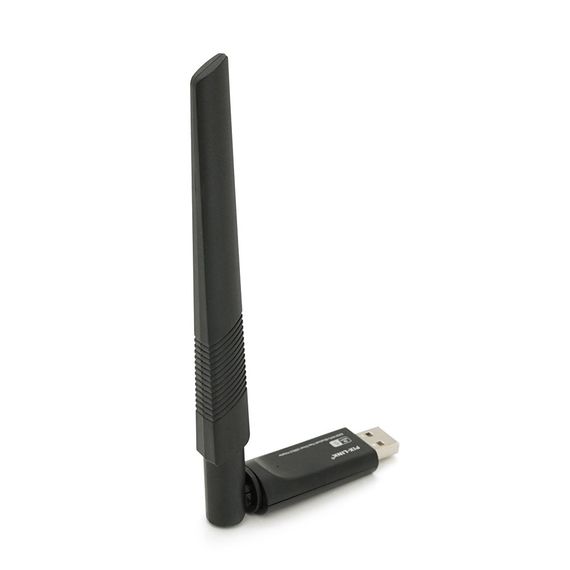 Беспроводной сетевой адаптер Wi-Fi-USB LV-UAC24BD, RTL8811CU, Bluetooth, с антенной, 802.11 a/b/g/n, 650Mbps, Box | Зображення 2