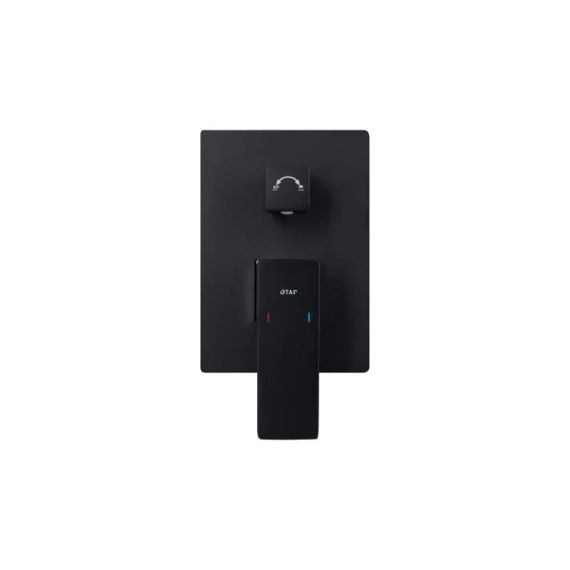 Душова система універсальна Qtap Gemini прихованого монтажу на три споживача QTGEM114BLM45703 Black Matt | Зображення 3