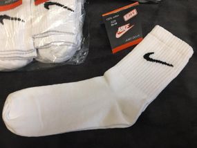 🔥 Оригінальні чоловічі та жіночі шкарпетки Nike – 100% бавовна