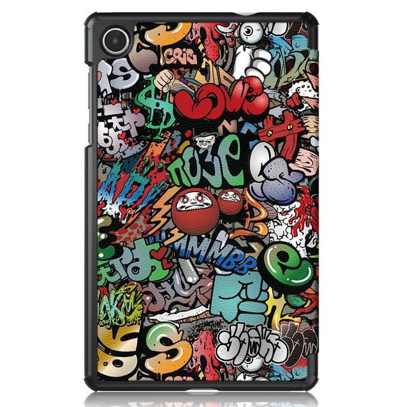 Чохол Primolux Slim для планшета Lenovo Tab M8 (4rd Gen) TB-300 / TB-301 - Graffiti | Зображення 1