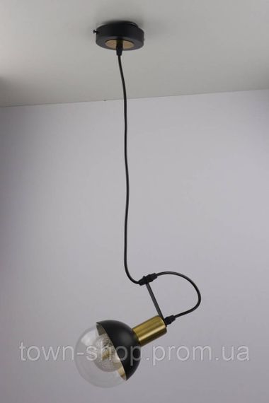 Люстра потолочная подвесная в стиле LOFT (лофт) ZL1341/1 Черный 30-140х11х15 см. | Зображення 1