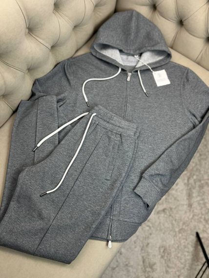 Комплект Brunello Cucinelli 2-ка класичний сірий sp117