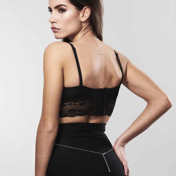 Ланцюжок на шию та пояс Bijoux Indiscrets Magnifique I Body Chain - Gold, прикраса на тіло sexstyle | Зображення 1