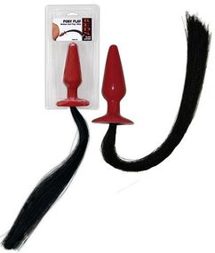 Анальная пробка с хвостом PONY Sex Aura