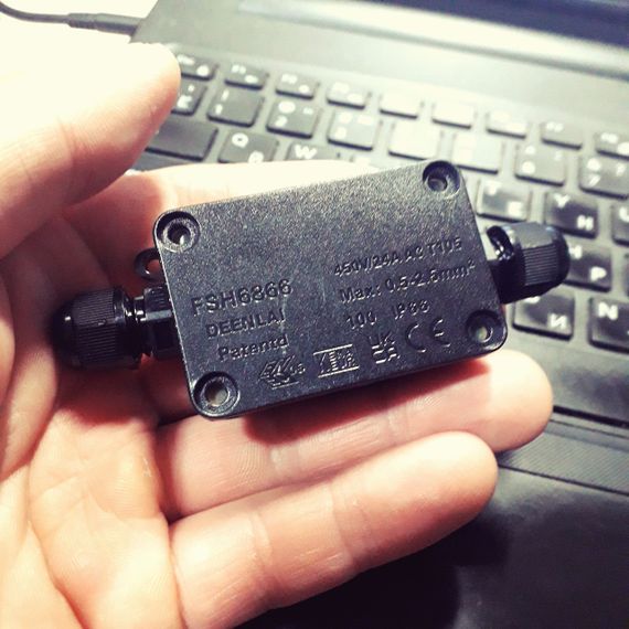 Конектор зовнішній для кабелів з'єднувальна колодка муфту до 450V | Зображення 2
