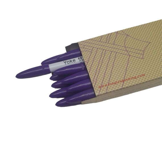 Маркер для тканини Yoke Air Erasable Pen зникає, маркер для кравця, фіолетовий (5911)