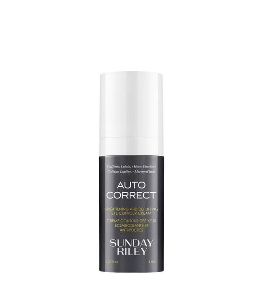 Крем для очей SUNDAY RILEY Auto Correct Brightening + Depuffing Eye Cream for Dark Circles 8 ml