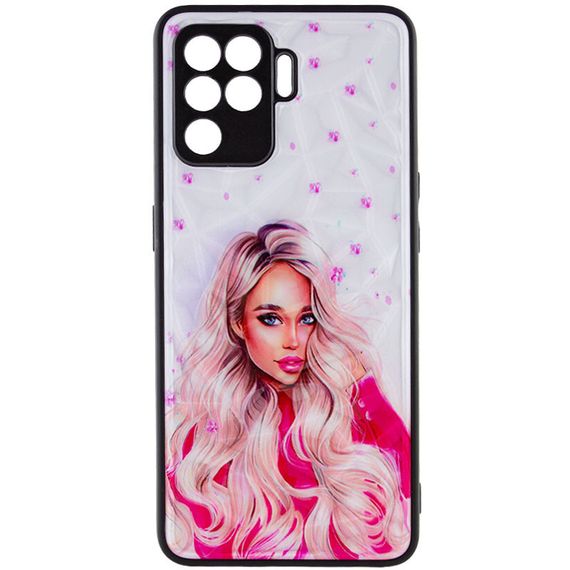 TPU+PC чехол Prisma Ladies для Oppo Reno 5 Lite TPU+PC, Pink | Зображення 1