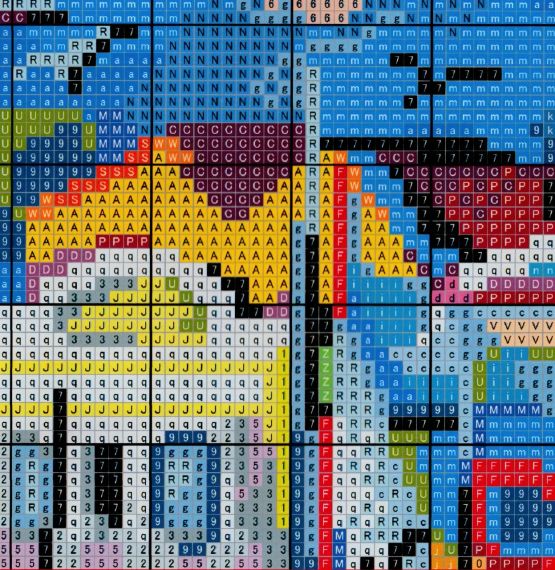 Набір для вишивання за нанесеною на канву схемою "Seaside". AIDA 14CT printed 40*32 см | Зображення 3