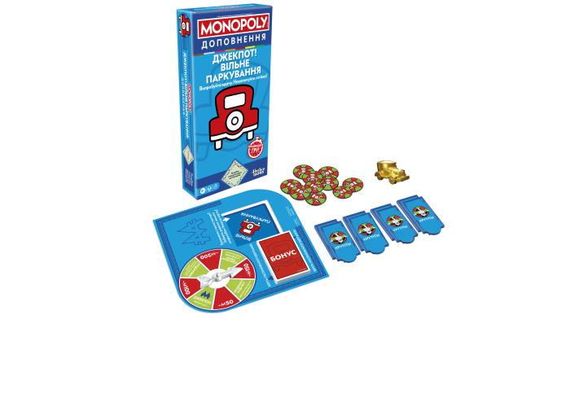 Настольная игра Монополия: Джекпот! Свободная парковка (Monopoly Free Parking Jackpot Expansion) | Зображення 2