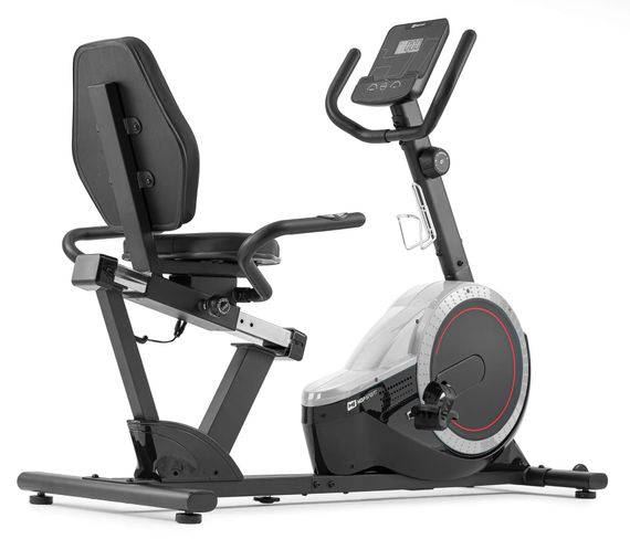 Горизонтальний велотренажер Hop-Sport HS-060L Pulse сріблястий 2020 | Зображення 8