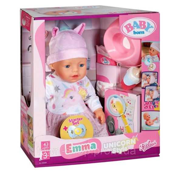 Кукла Baby Born – Эмма-Единорог | Зображення 1