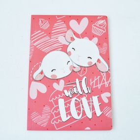 Блокнот 4Profi "With love", two 40 листов  формат А5 902217