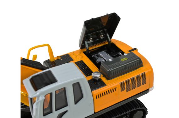 Екскаватор металевий 68377(AP7758) 1:50 звук, рухливі деталі,у коробці р.26,5x13,5x8,5см АВТОПРОМ | Зображення 4