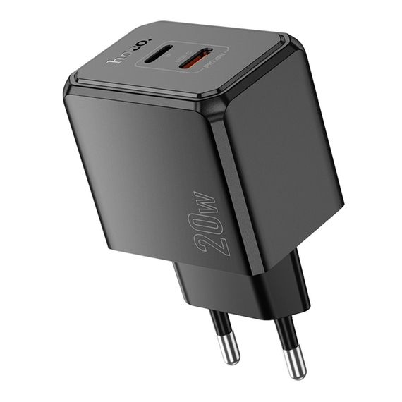Мережевий зарядний пристрій Hoco CS16A 1 USB-C/1IP PD/QC 20W | Зображення 3