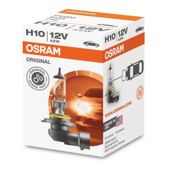 Галогеновая лампа OSRAM H10 9145RD 42W 12V PY20D 10X1 | Зображення 2