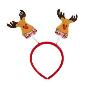 Ободок новогодний "Олень" 2505-SP-1 размер 22,5 см