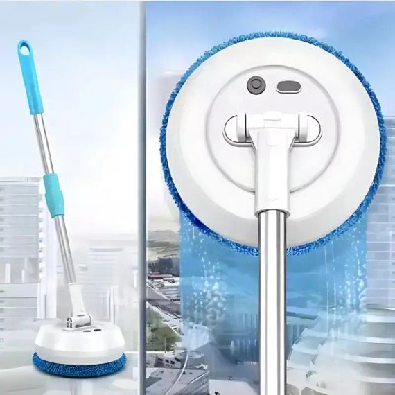 Бездротова акумуляторна швабра з двома насадками Wireless Cleaner AA102 /Акумуляторна швабра для дому | Зображення 4