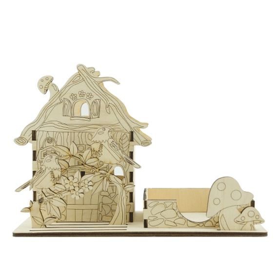 Заготовка для декорирования "Органайзер для ручек и бумаги" FDPO-001 | Зображення 1