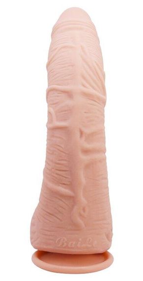 Фалоімітатор на присосці Baile Beautiful ALEX 10.6'' Flesh, BW-008037NR Sex Aura | Зображення 6