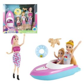 Набор Куклы у реки ST 5616-8 Розовый