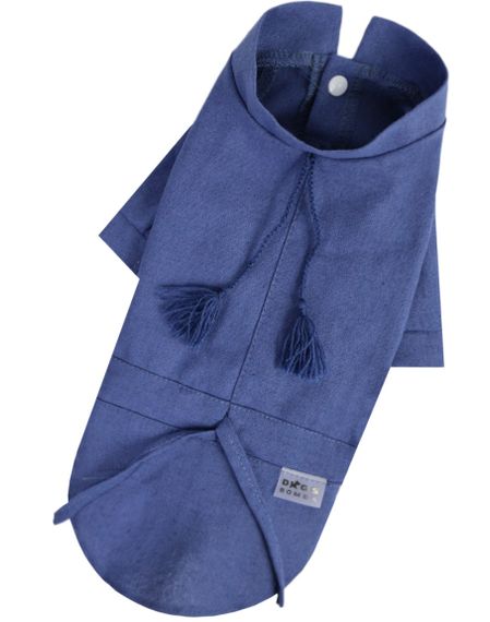 Сорочка лляна джинс RUB-57