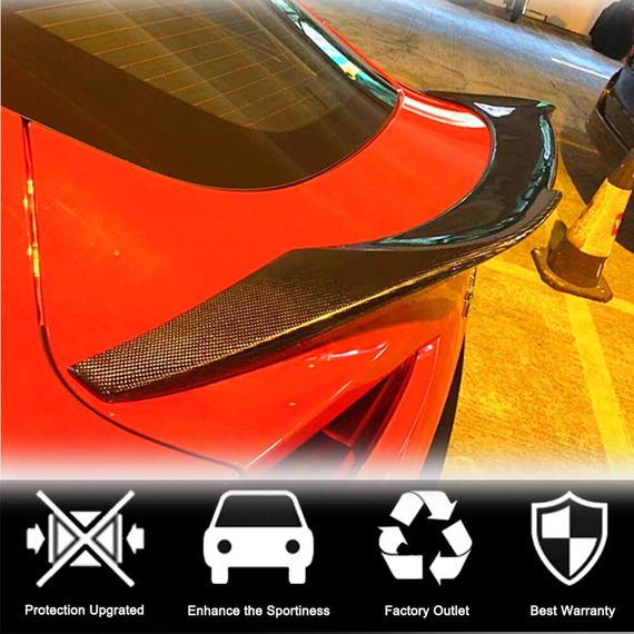 Спойлер (Карбон) для Toyota Supra 2019- рр | Зображення 1