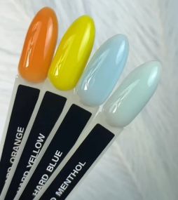 Гель для наращивания ногтей D.I.S Nails HARD Yellow 28мл