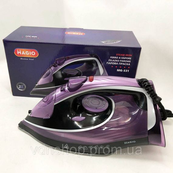 Паровой утюг для разных типов тканей, Мощьный бытовой утюг паровой для дома Мощный YD-29 | Зображення 9