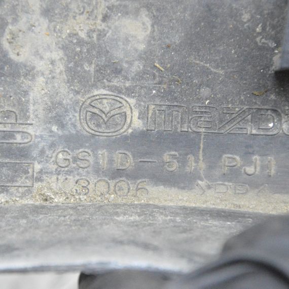 Накладка крила передня права Mazda 6 GH 2007-2012 Накладка переднього правого крила Мазда 6 GS1D51PJ1 | Зображення 2