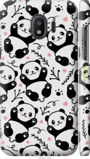 Чохол на Samsung Galaxy J2 2018 Панди "4318m-1351-2448"