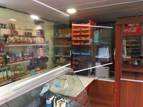 Захисний екран для продавців з пластиковим клік-профілем | Зображення 4