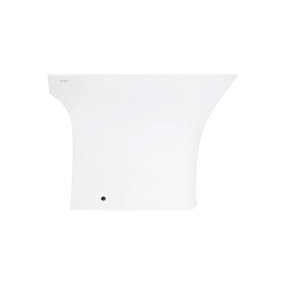 Биде напольное Qtap Presto Quadro 540×340×400 мм, White QTPRE29W49124 | Зображення 2
