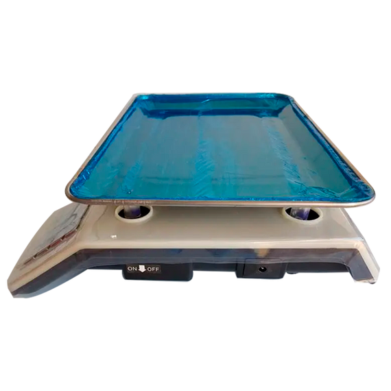 Ваги торговельні електронні з лічильником ціни ACS KitchenTech KT218 50кг 6V (метал)