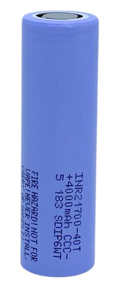 Акумулятор високострумовий Samsung Самсунг INR 21700 40T 4000 mAh батарея літій-іонна Li-Ion
