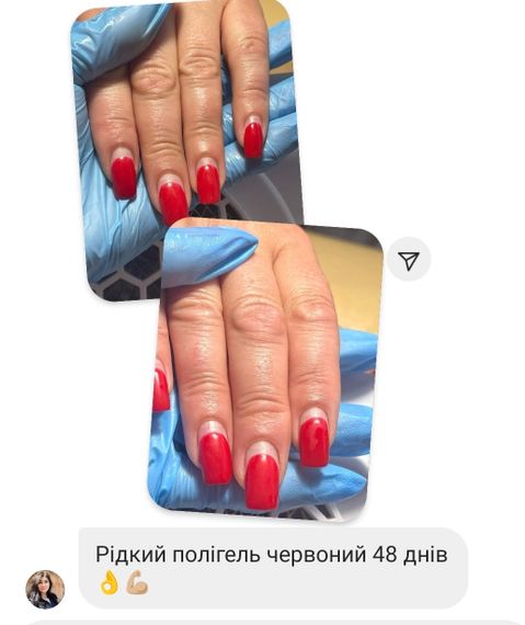 Рідкий полігель Мі #8 червоний 8мл | Зображення 5
