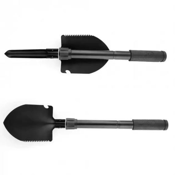 Складна міні лопата MFH чорна (213505) | Зображення 4