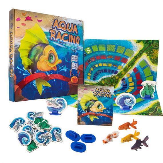 Гра-бродилка Aqua racing 30416 (укр.) | Зображення 1