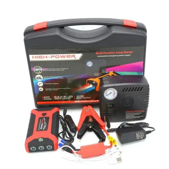 Автомобильное пуско-зарядное устройство Jumpstarter Power Bank Model 1 | Зображення 1