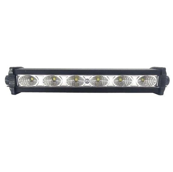 Світлодіодна фара AllLight E-18W однорядна 6chip OSRAM 3535 Flood 9-30V | Зображення 2