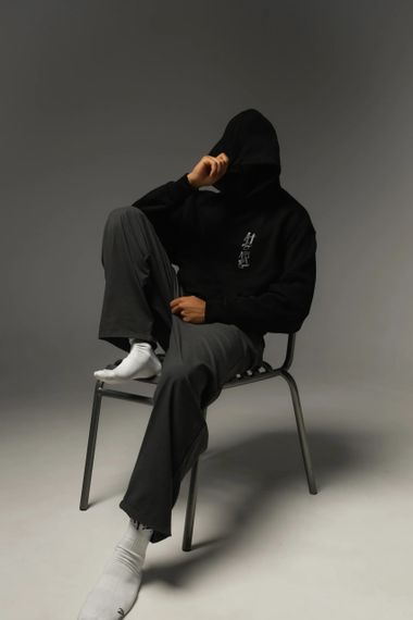 SILENT THUNDER HOODIE BLACK XL | Зображення 1