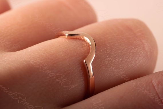 Женское кольцо из красного золота 15 | Зображення 2