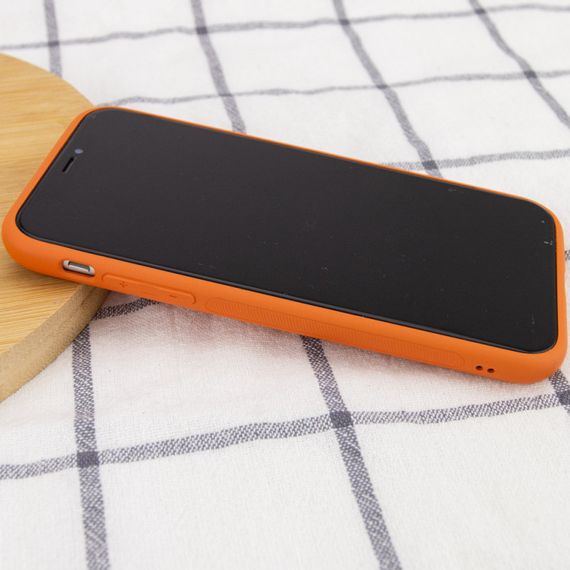 Шкіряний чохол Xshield для Apple iPhone 11 (6.1") Жовтий / Yellow Жовтогарячий/Apricot | Зображення 3