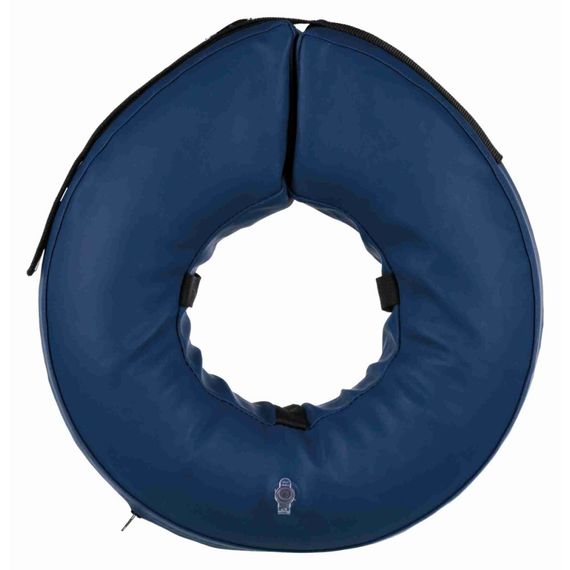 Захисний комір Trixie  для собак  надувний M-L   45-57см*11см блакитний