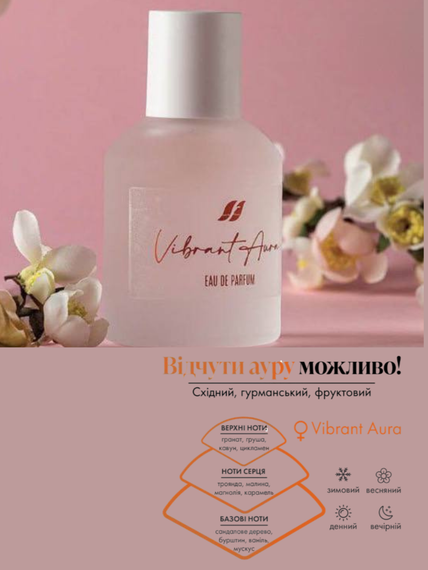Тестер жіночої парфумованої води Vibrant Aura східна гурманська фруктова 1.4 мл | Зображення 2