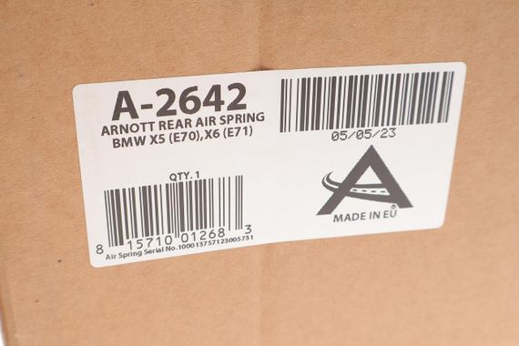 Подушка пневмоподвески сзади BMW X5 F15 F85 E70 X6 E71 E72 F16 F86 07-19 A-2642 | Зображення 1