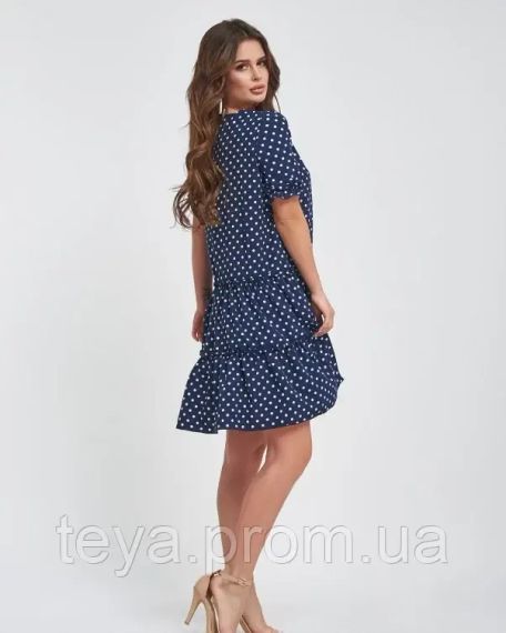 Плаття для жінок колір темно-синій розмір S FI_000247 | Зображення 2