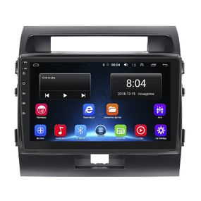 Штатная магнитола Lesko для Toyota Land Cruiser 200 Series 2007-2012 экран 10" 2/32Gb Wi-Fi GPS Base
